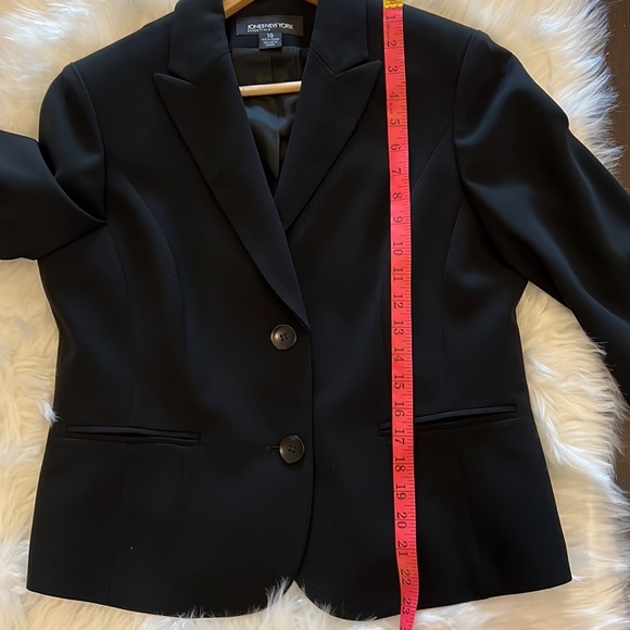 Jones New York Essentials Blazer in Black Size 10 - Picture 7 of 8